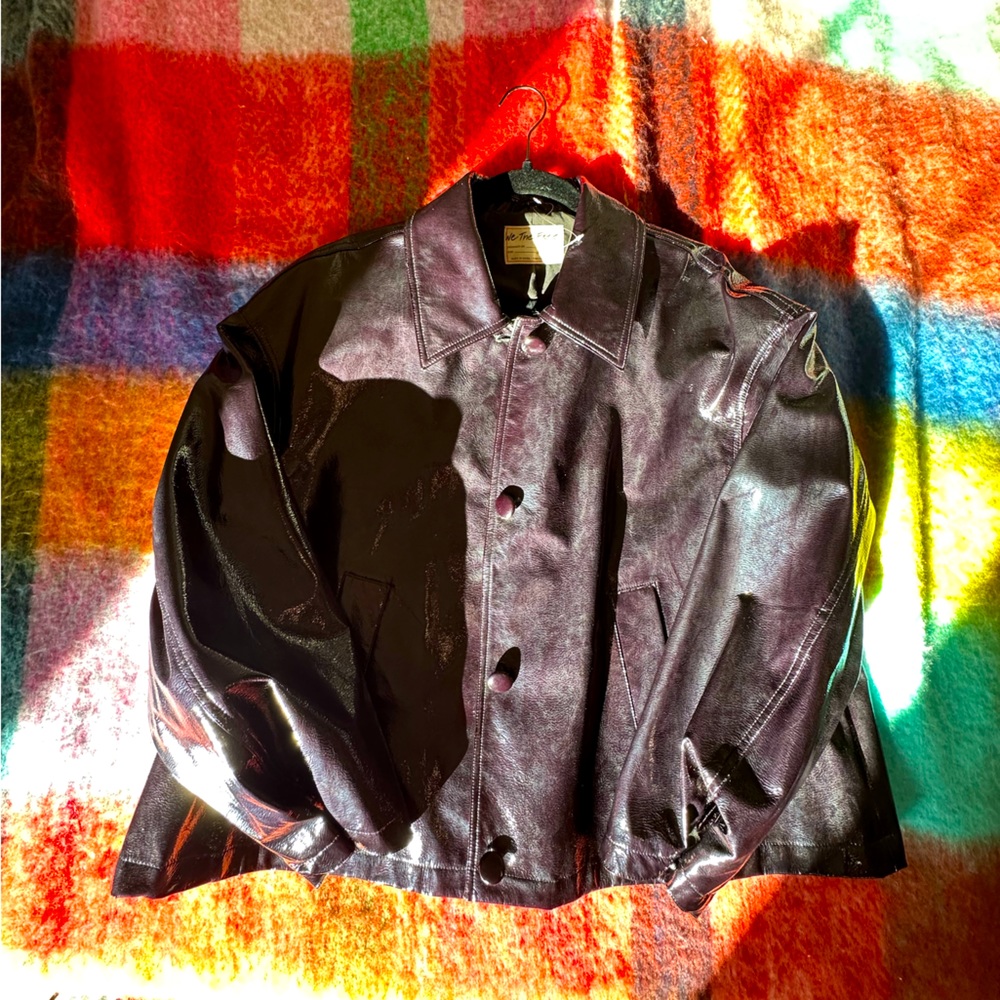 *DO not buy* Free People Leather swing Jacket
